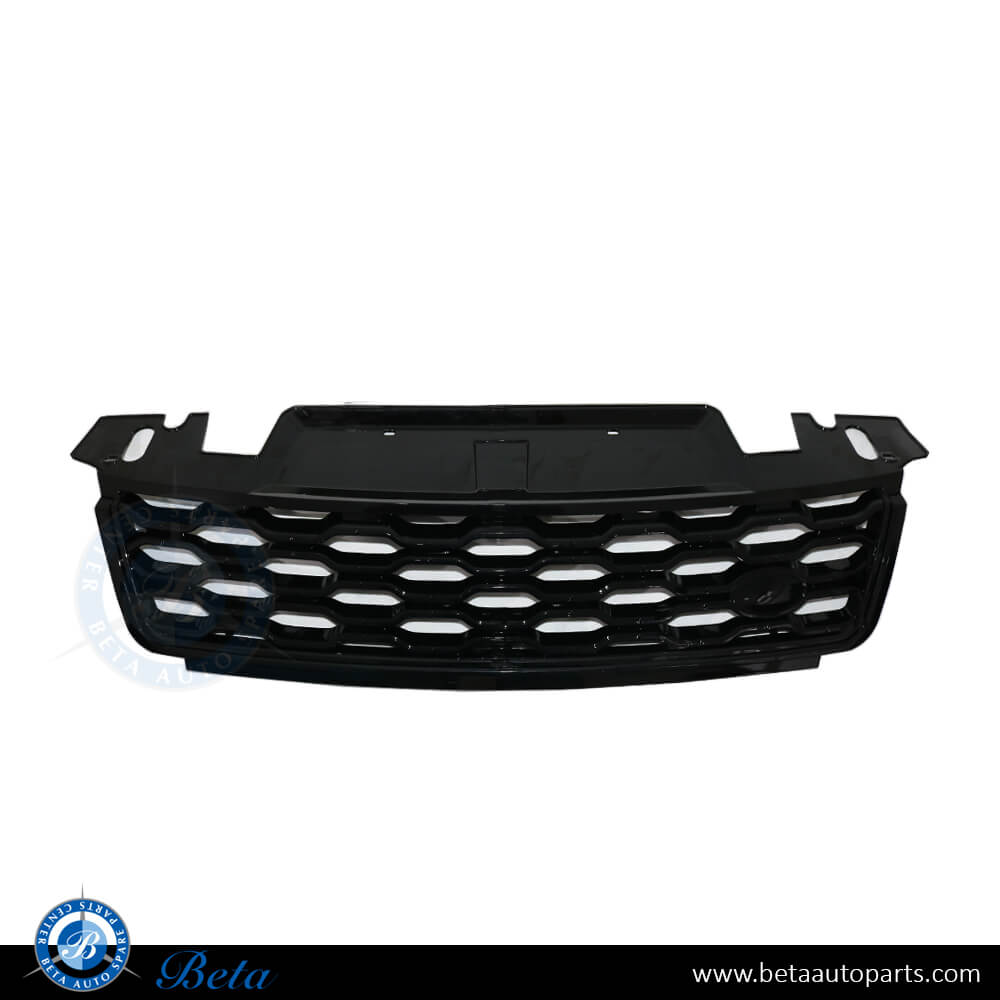 Grille SVR Look Black Color for Range Rover Sport 2018-up models, Part Number LR098747