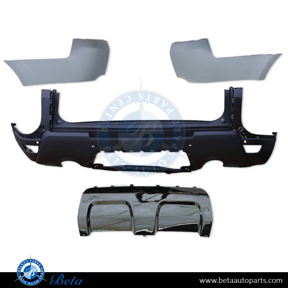 Rear Bumper Assembly for Range Rover Sport 2013-2017 models, Part Number LR045257