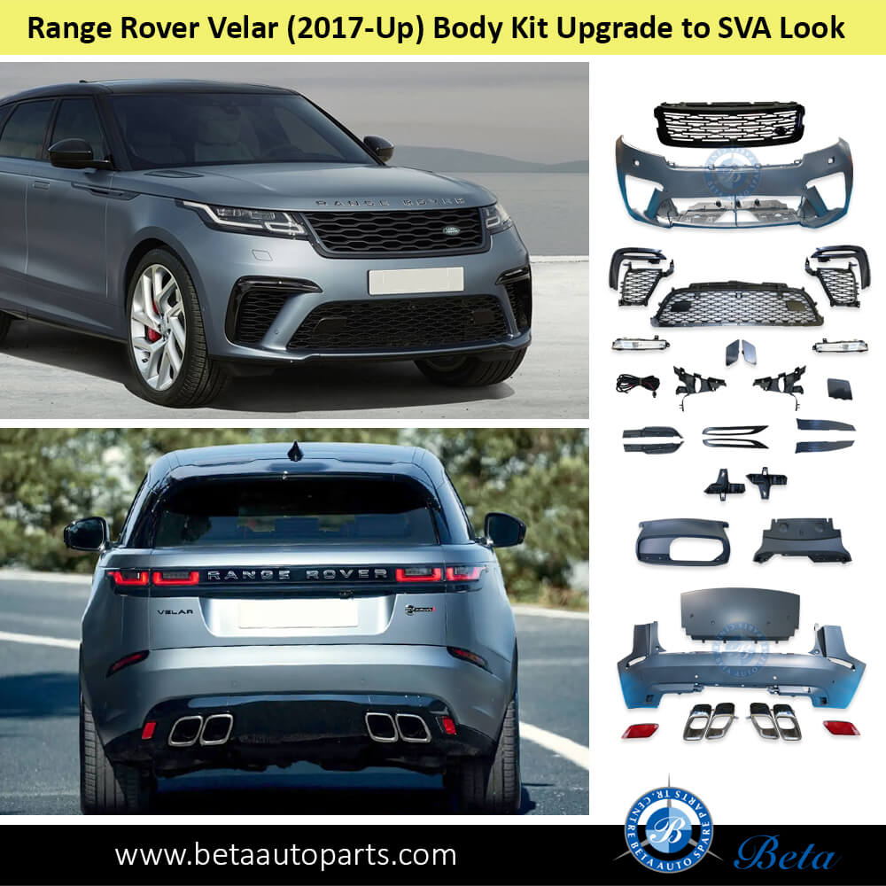 Range Rover Velar (2017-Up), Body Kit Upgrade to SVA Look, China