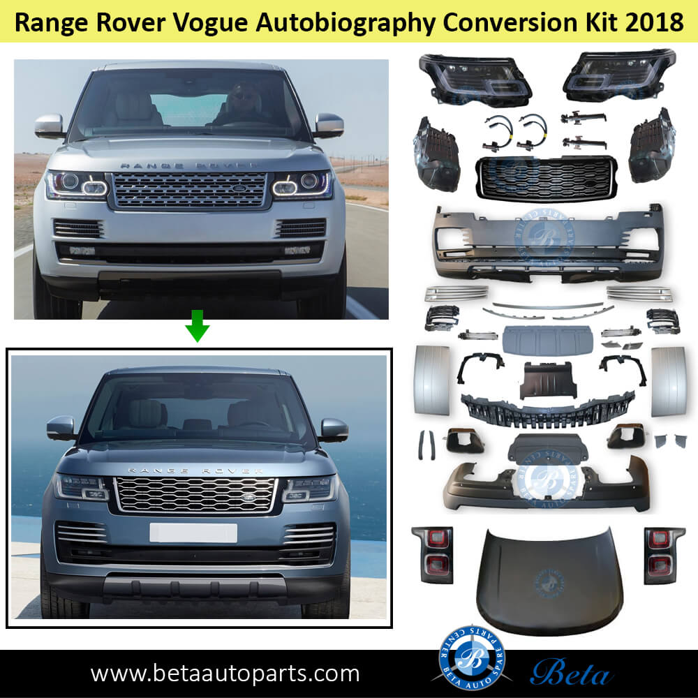 Autobiography Conversion Kit 2018 for Range Rover Vogue 2013-2017 models