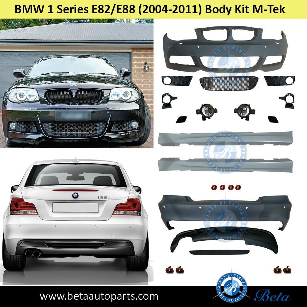 Body Kit M-Tek for BMW 1 Series E82/E88 2004-2011 models