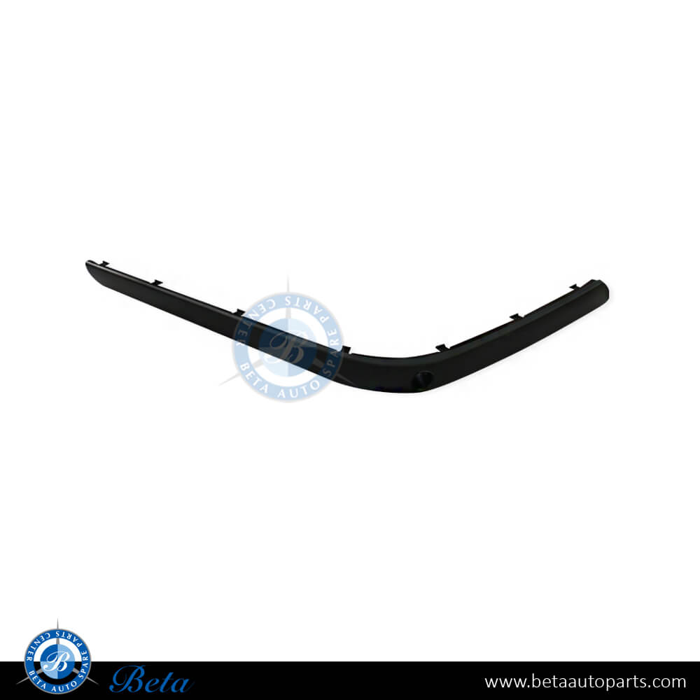 Left Side Rear Bumper Strip W/ Sensor Hole for BMW 5 Series E39 1996-2002 models, Part Number 51122498501