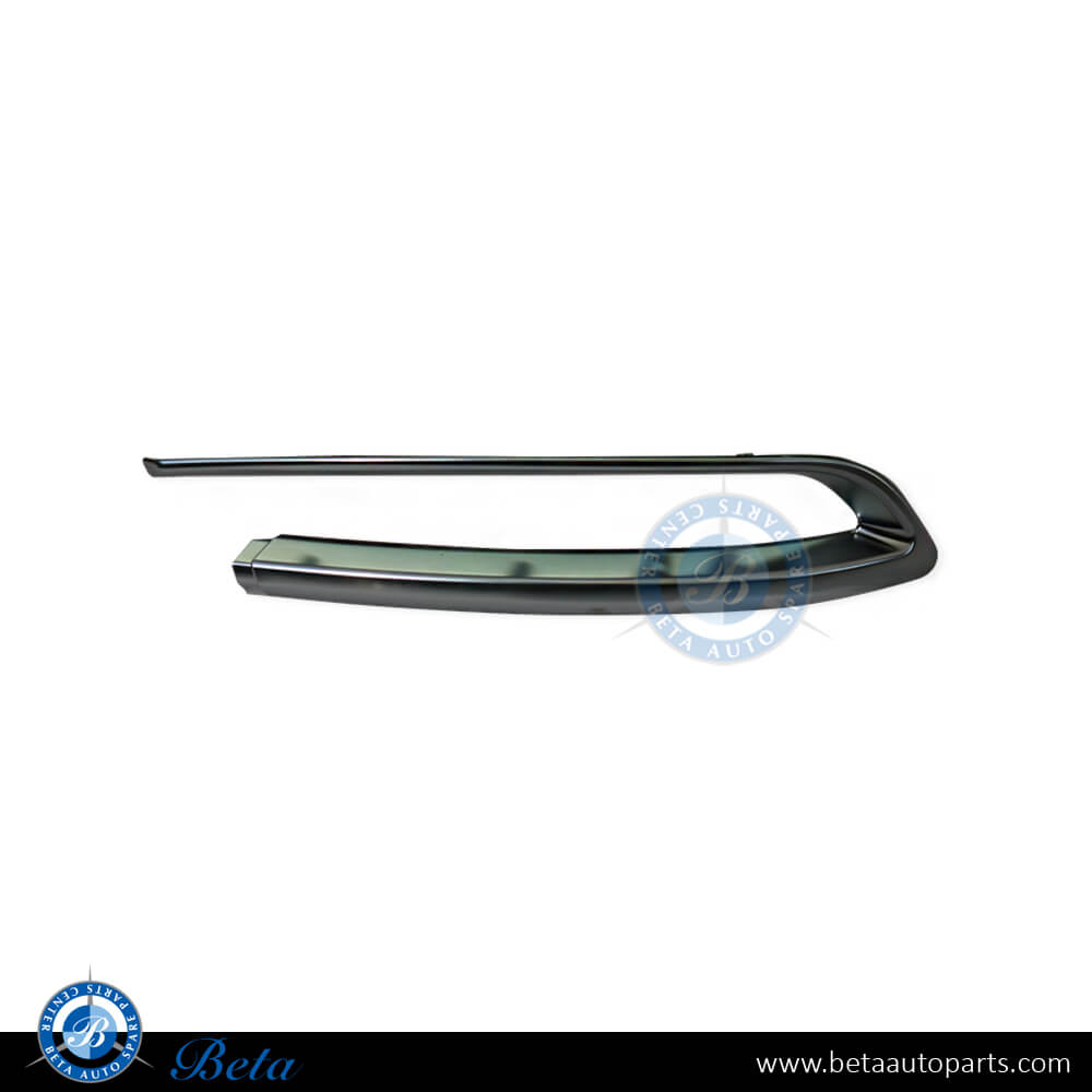 BMW 5 Series F10 LCI (2014-2016), Rear Bumper Chrome Moulding (Modern) (Left), Taiwan, 51127331613