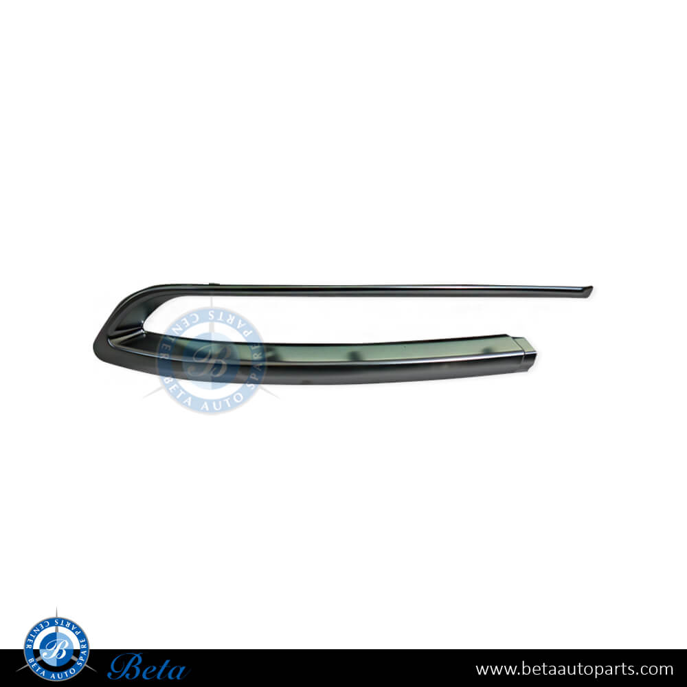 BMW 5 Series F10 LCI (2014-2016), Rear Bumper Chrome Moulding (Modern) (Right), Taiwan, 51127331614