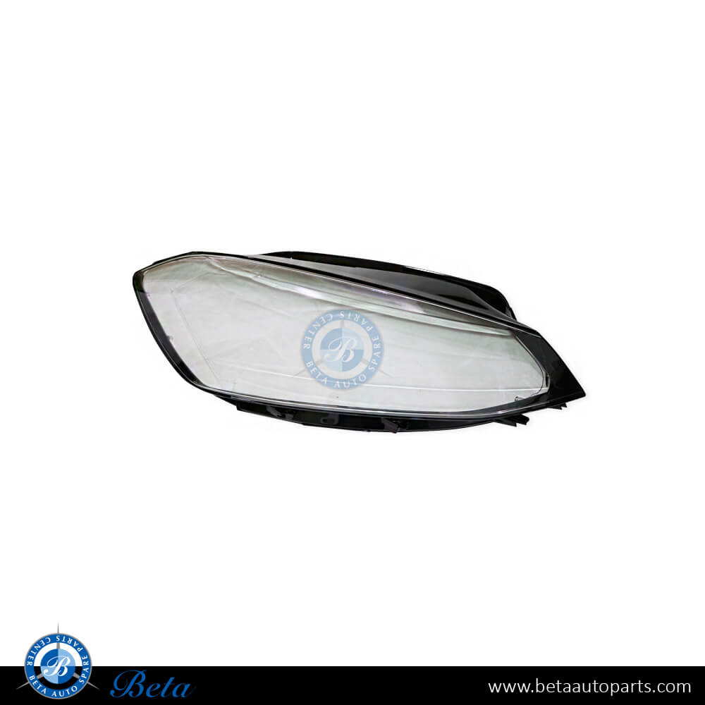 Right Side Headlamp Lens for Volkswagen Golf 7.5 2017-2019 models, Part Number 5G1941006D