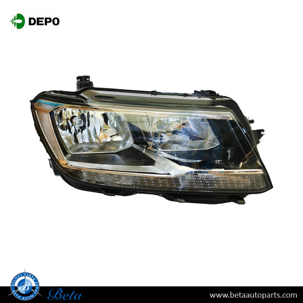 Right Side Headlamp Normal for Volkswagen Tiguan 2015-2018 models, Part Number 5NB941006B