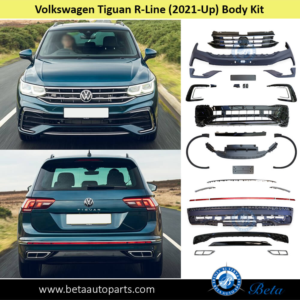 Volkswagen Tiguan R-Line (2021-Up), Body Kit, China