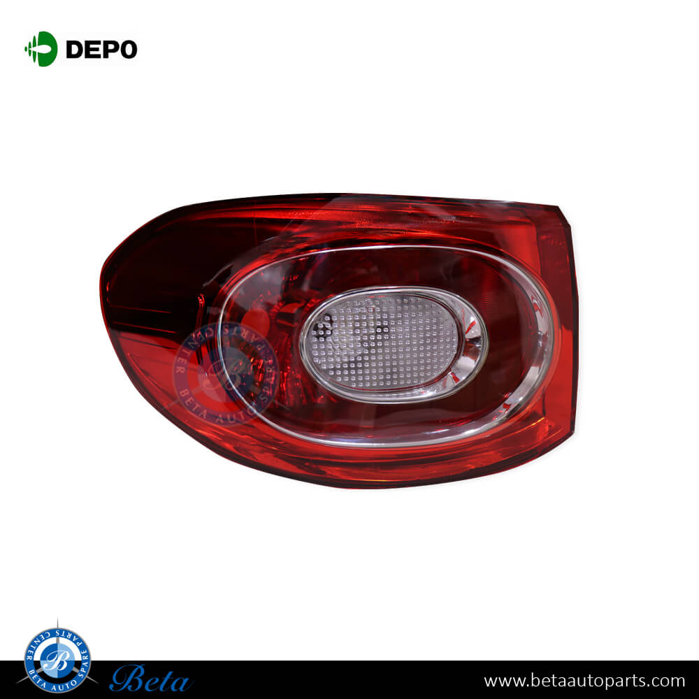 Volkswagen Tiguan (2008-2011), Tail Lamp (Left), Depo, 5N0945095D / 5N0945095F / 5N0945095H