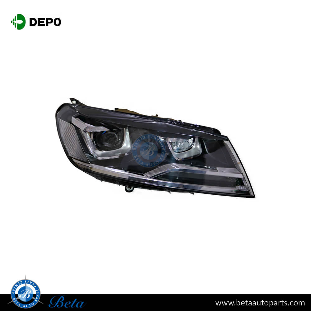 Right Side Headlamp Xenon for Volkswagen Touareg 2015-2017 models, Part Number 7P1941040