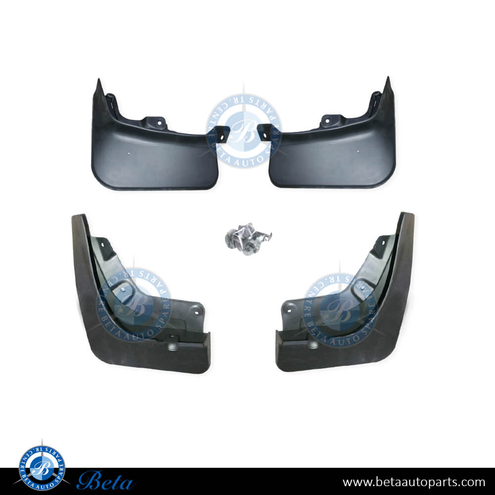 Left, Right Side Mud Flaps for Range Rover Sport 2023-Up models, Part Number VPLXP0527 / VPLXP0529