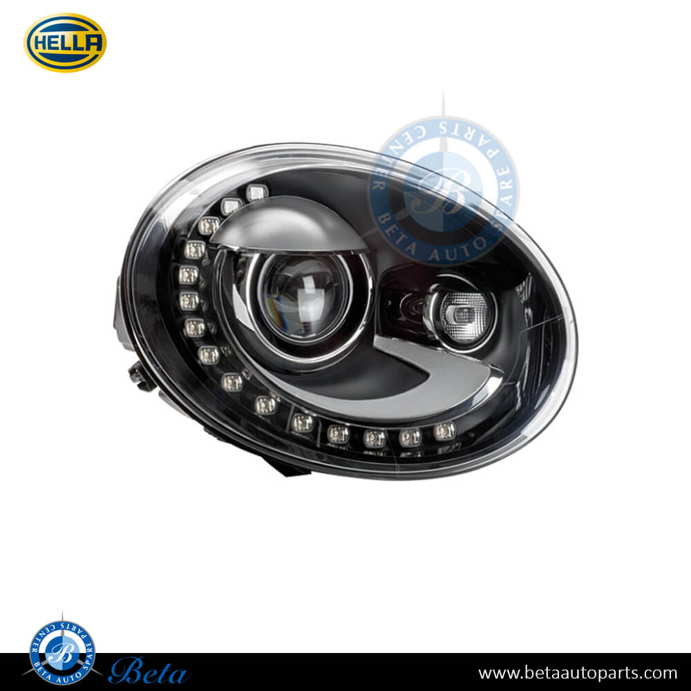 Right Side Headlight Bi-Xenon for Volkswagen Beetle 2012-2019 models, Part Number 5C1941032E / 5C1941032J